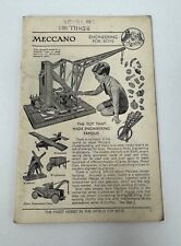 Meccano hornby 1930s for sale  LONDON