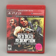 Red Dead Redemption Edición Juego del Año Sony PlayStation 3 PS3 Disco y Estuche segunda mano  Embacar hacia Argentina