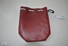 leather drawstring pouch for sale  MILLTIMBER