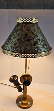 Antique Western Electric 1915 Brass Lamp, Candlestick TelePhone Shade for sale  Shipping to South Africa