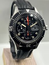 Sinn Military Chronograph 156b 43 mm Swiss Made Piloti orologio da polso automatico, usato usato  Spedire a Italy