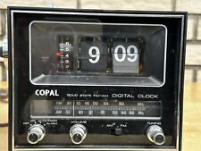 Copal Digital Clock Radio Reloj Radio Despertador - Números Plegables Radio 📻 Diseño Panton segunda mano  Embacar hacia Argentina