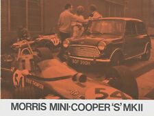 Morris mini cooper for sale  UK