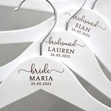 Personalised wedding hangers for sale  Shipping to Ireland