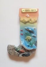 Puerto Rico Ocean Life Refrigerator Magnet Souvenir Novelty Free Shipping for sale  Shipping to South Africa