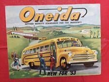 1953 oneida school for sale  Dayton