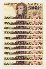 Banknoten 500 zloty gebraucht kaufen  Altenberge