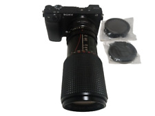 Sony E-mount adapted SUPER ALBINAR 80-205 mm F/4.5 Telephoto Macro Zoom Lens., used for sale  Shipping to South Africa