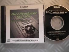 Usado, Original Yamaha CDROM  A series DJ producer Tool kit  vintage comprar usado  Enviando para Brazil