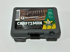 Craftsman Tools EE. UU. 34782 NUEVO 12 piezas Juego de trinquete de zócalo de accionamiento métrico 1/4', 6 puntos segunda mano  Embacar hacia Mexico