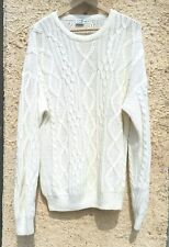 Cardigan pull blanc d'occasion  Ajaccio-
