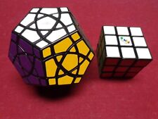 New Mf8., curvy starminx, dodecahedron and a used, stickerless rubiks cube for sale  Shipping to South Africa