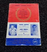 Boxing programme henry for sale  Ireland