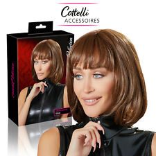 Usado, Cottelli Collection Long Fringe Brown Bob Wig Parrucca Caschetto Lisci Castani comprar usado  Enviando para Brazil