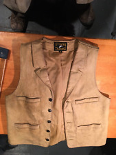Leather vest mens for sale  Franklin