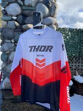 2022 Motocross Thor Jersey Sector Chevron Gear Set (Black/Red/Orange) for sale  Shipping to South Africa