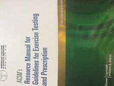 Manual de recursos de ACSM para pautas para pruebas de ejercicio y prescripción... segunda mano  Embacar hacia Argentina