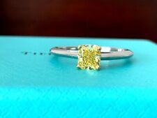 Tiffany & Co Fancy Intense Yellow Diamond Engagement Ring .58 ct VVS1 $9k NEW for sale  USA