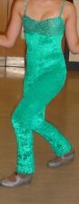 Girls catsuit green for sale  PRUDHOE