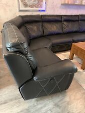 leather corner recliner sofa for sale  LEEDS
