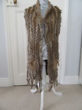 Brown knitted acrylic for sale  AYLESBURY