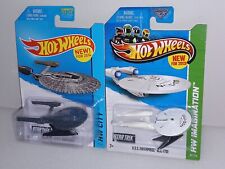 Usado, Hot Wheels Toys Star Trek USS VENGEANCE & USS ENTERPRISE 2013/14 M.I.P. comprar usado  Enviando para Brazil