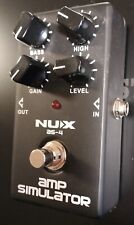 Pedal de efeitos de guitarra NUX AS-4 ~ Amp Simulator com controles GANHO/BAIXO/ALTO/NÍVEL comprar usado  Enviando para Brazil