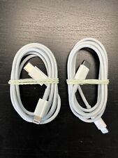 Used, GENUINE Apple Lightning Cable to USB-C - 2 Pack for iPad Pro Air Apple Airpods for sale  Shipping to South Africa