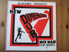 Mixman-Blakamix presents NEW Dimension dub-VINILE LP UK 1989 usato  Spedire a Italy