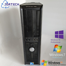 Used, Customizable Retro Desktop Dell Optiplex 780 DT Core2Duo SSD 4GB W10/W7/ XP Pro for sale  Shipping to South Africa