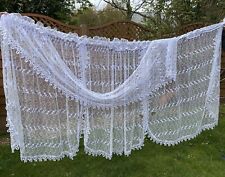 Net curtain lace for sale  FELTHAM