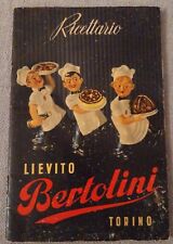 Ricettario lievito bertolini usato  Italia