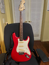 Fender Squire SSS RED faded Electric Guitar Affinity Edition upgrades for sale  Shipping to South Africa