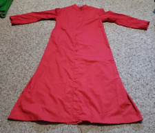 4 CATHOLIC CHURCH ALTAR SERVER RED CASSOCKS ABBEY YOUTH/TEEN SIZES 1 for sale  Shipping to South Africa