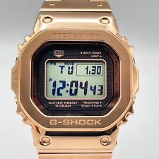Relógio solar resistente perfeito estado CASIO G-SHOCK metal ouro rosa GMW-B5000GD-4JF masculino comprar usado  Enviando para Brazil