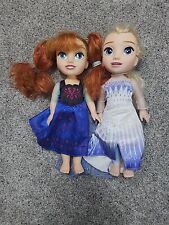 Bonecas infantis posáveis Disney Frozen Elsa e Anna 15" comprar usado  Enviando para Brazil