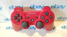 Controlador Sony Playstation 3 PS3 Sixaxis DualShock 3 rojo genuino fabricante de equipos originales cechzc2u, usado segunda mano  Embacar hacia Argentina