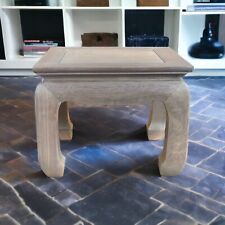 Rare Vintage Thai Chow Leg Solid Mahogany Side Table, used for sale  Shipping to South Africa