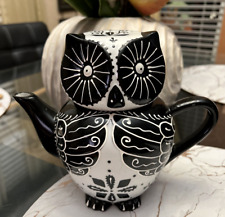 Vtg owl teapot for sale  Shipping to Ireland