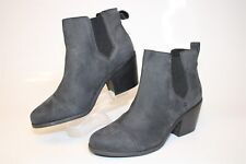 TOMS Size 10 42 Womens Everly Black Oiled Nubuck Heeled Chelsea Boots 10016837 for sale  Shipping to South Africa
