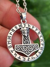 Thor hammer necklace for sale  NUNEATON