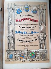 1857 siebmacher johann gebraucht kaufen  Langwedel