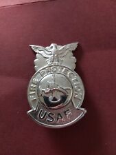 Usaf firefighter badge for sale  BRIGHTON