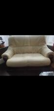 Italian leather sofa for sale  BIRMINGHAM