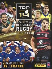 PANINI TOP 14 RUGBY 2021/2022 : 54 STICKERS IMAGES DIFFERENTS d'occasion  Alençon