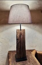 Lampada tavolo legno usato  Collegno