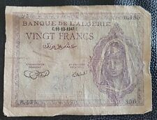 Algeria francs 1943 for sale  Tacoma
