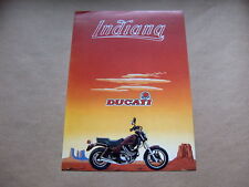 Ducati indiana brochure d'occasion  Expédié en Belgium