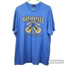 Camiseta manga curta música country guitarra dupla Nashville Tennessee tamanho XL comprar usado  Enviando para Brazil