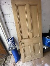 victorian 4 panel pine door for sale  BROMLEY